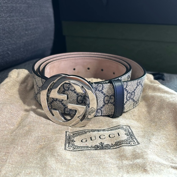 Gucci authentic supreme belt - Picture 1 of 3